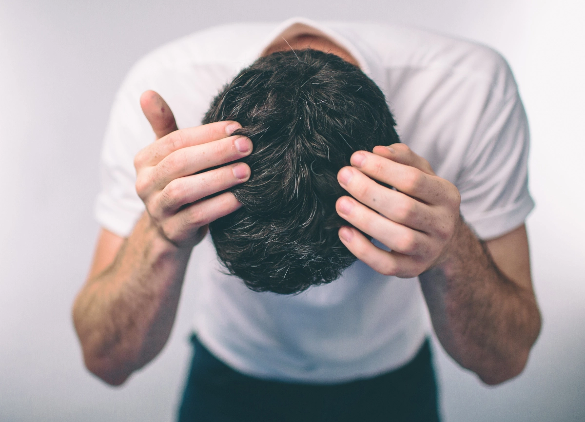 A picture of a whole head of hair following PRP treatment